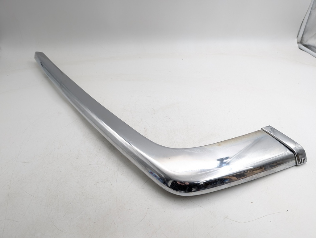 REAR BUMPER CHROME JAGUAR XJS FACELIFT LEFT PASSENGER CORNER BLADE SECTION TRIM