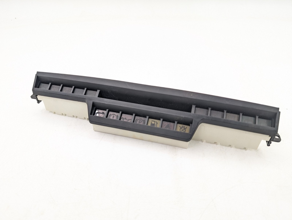 XJS ORIGINAL CLOCKS DASH CLUSTER WARNING LIGHTS WARNING LAMPS COVER