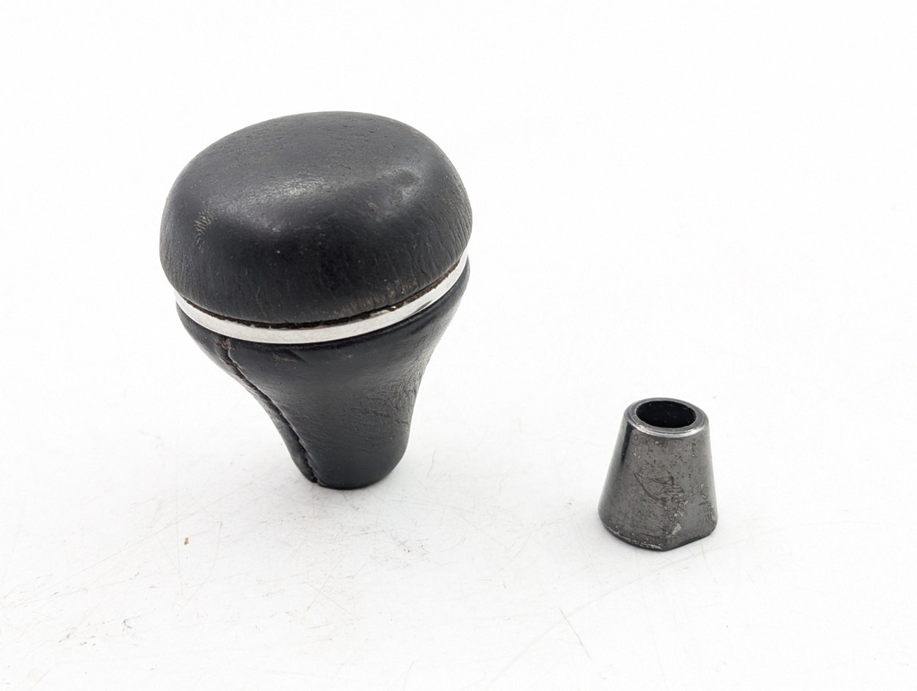 AUTOMATIC LEATHER GEAR KNOB JAGUAR XJS FACELIFT XJ40 BLACK DARK SHIFTER CBC9111