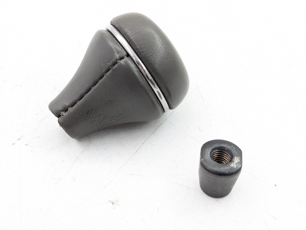 AUTOMATIC LEATHER GEAR KNOB JAGUAR XJS XJ40 SLATE GREY SHIFTER CBC9563
