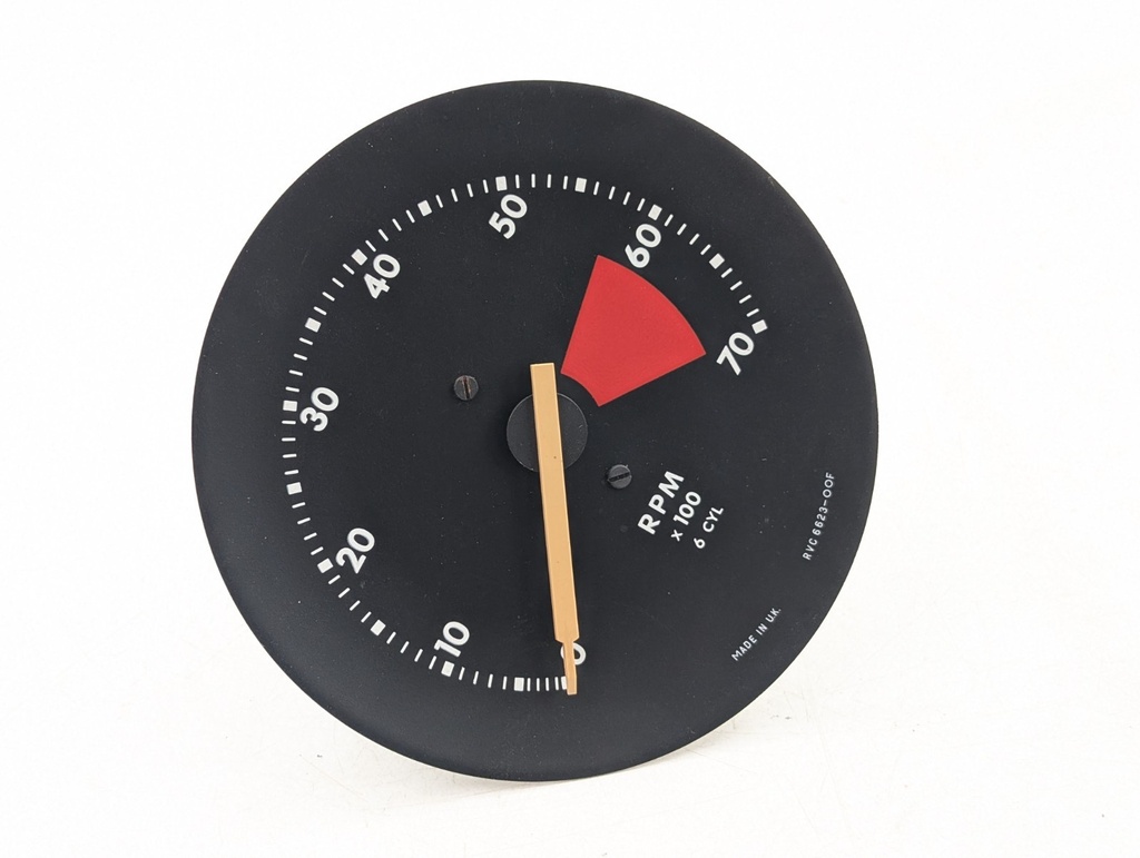 JAGUAR XJS PRE FACELIFT STRAIGHT 6 TACHOMETER REV COUNTER GAUGE DAC2937