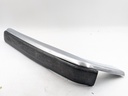 XJS REAR CORNER CHROME LEFT PASSENGER SIDE SECTION BUMPER WITH BLADE RUBBER