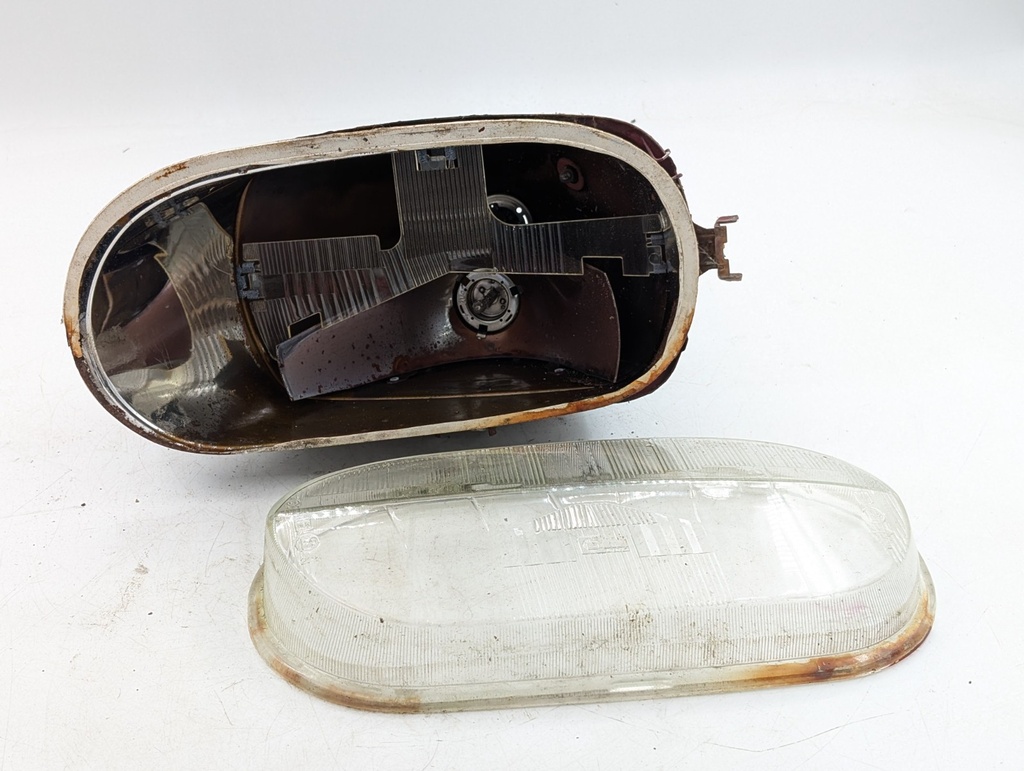 RHD XJS HEADLIGHT JAGUAR HE PRE FACELIFT DOME LENS LEFT HAND SIDE RHD 480391