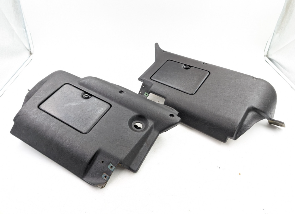 UNDER DASH PANELS JAGUAR XJS LHD BLACK LEG KNEE BOLSTER COVER INTERIOR