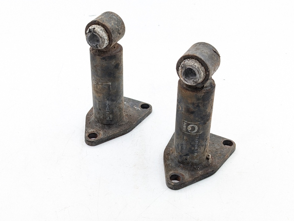 JAGUAR XJ40 XJ6 XJ12 LATE FRONT BUMPER MOUNTS BACK BRACKETS ASSEMBLY BEC23276