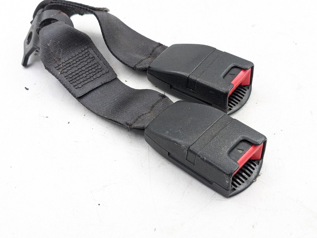 JAGUAR XJ6 XJ81 XJ40 TWIN PAIR REAR SEAT BELT BUCKLES BLACK BDC6779LEG