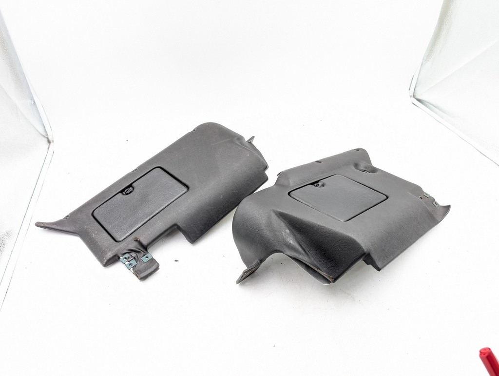 UNDER DASH PANELS JAGUAR XJS LHD BLACK LEG KNEE BOLSTER COVER INTERIOR BEC10133