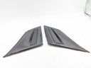 Jaguar XJS 79-91 REAR QUARTER WINDOW VENT PANELS TRIM BLACK LEFT AND RIGHT