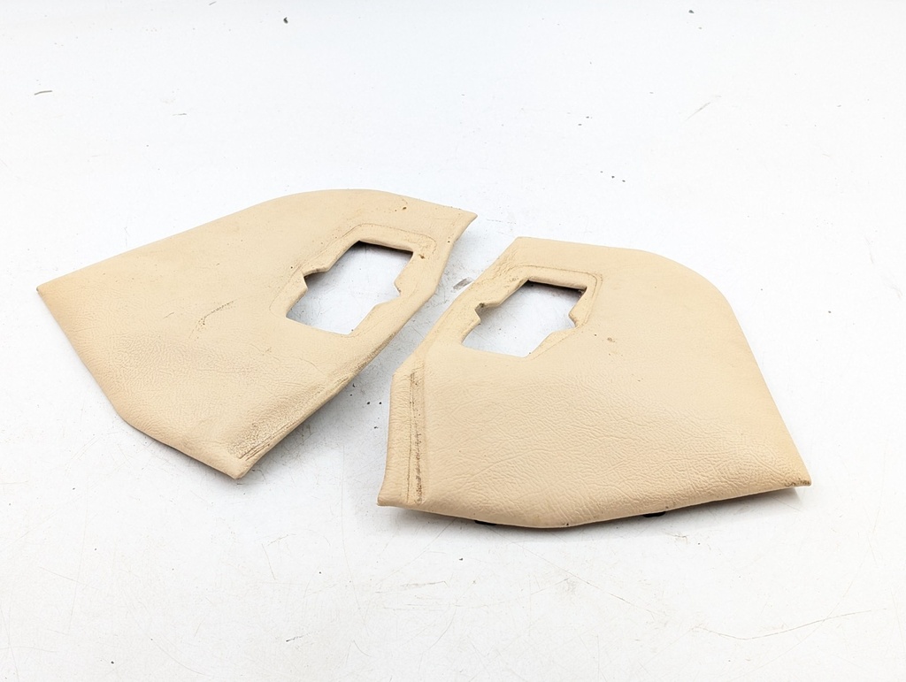 JAGUAR XJS FOOTWELL VENT CENTRE CONSOLE SURROUND TRIM LEATHER MAGNOLIA