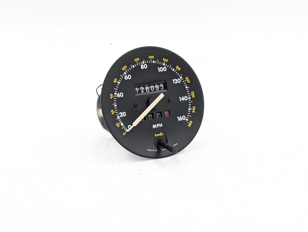 DASH SPEEDO JAGUAR XJS HE SPEEDOMETER ELECTRONIC GAUGE CLOCK TESTED DAC3407