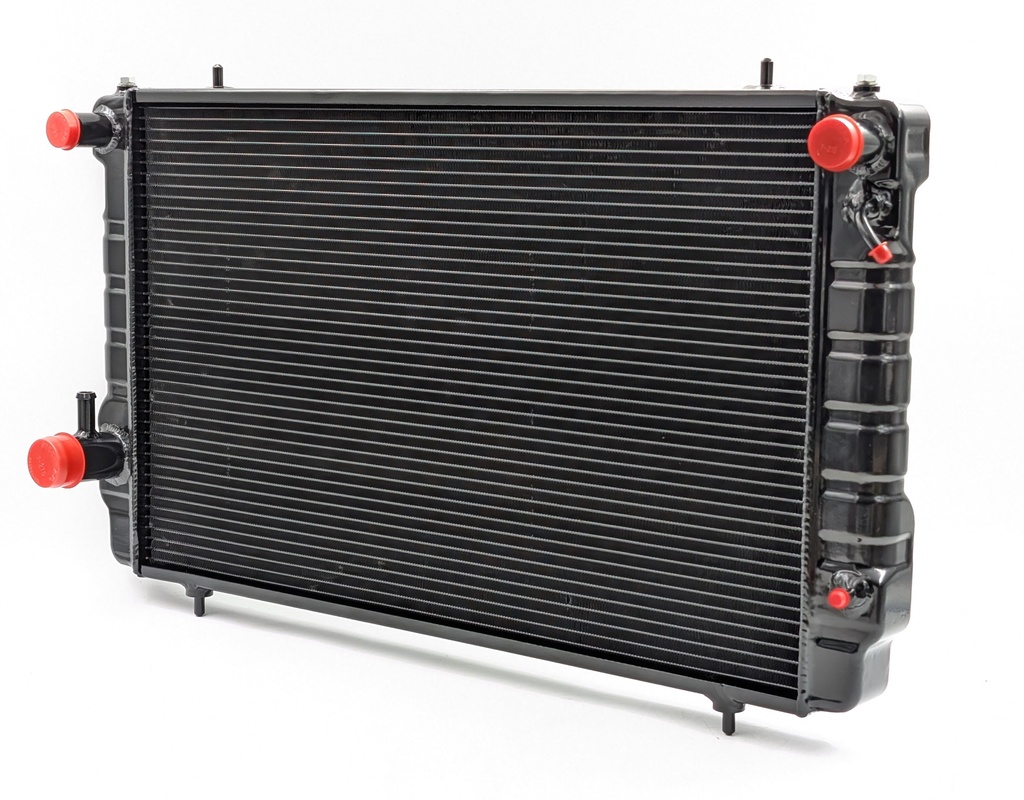 EARLY ALUMINIUM XJS V12 HE WATER RADIATOR WITH PUSH FIT CONNECTIONS