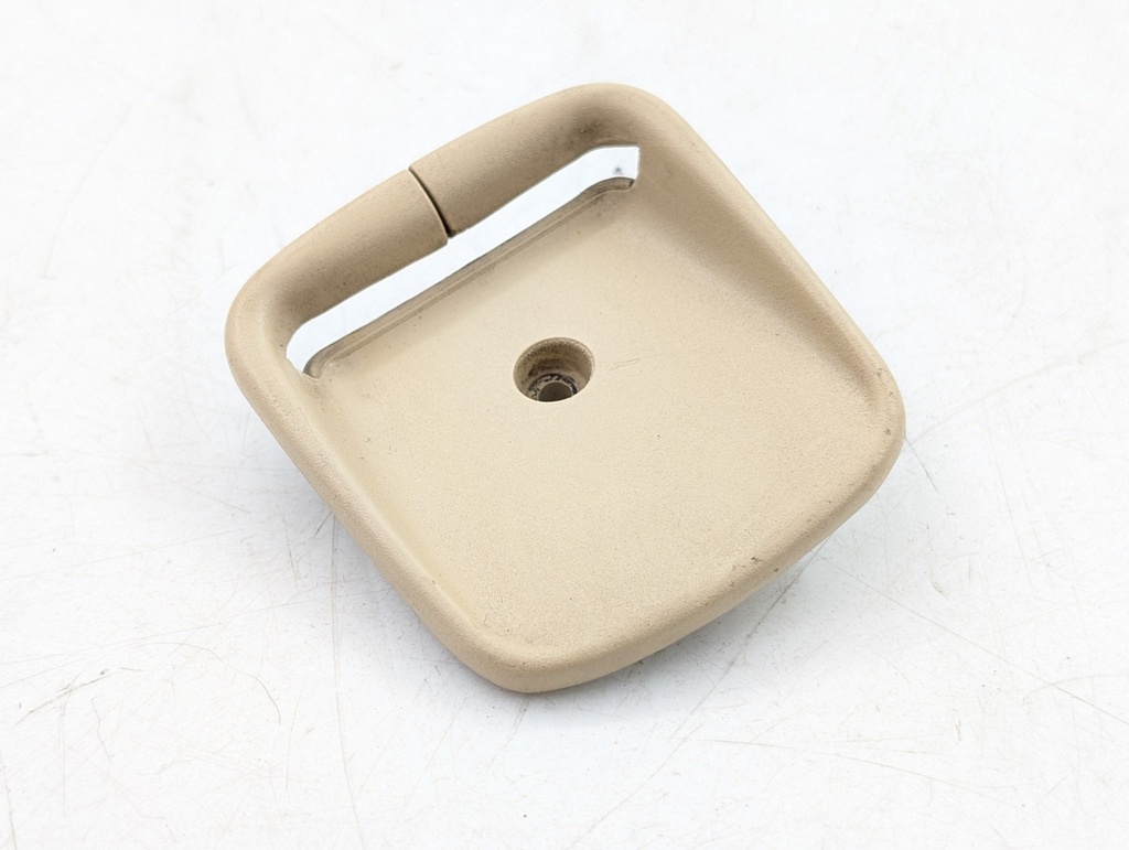 JAGUAR XK8 FRONT SEAT BELT ESCUTCHEON CREAM TRIM OCCUPANCY RESTRAINTS GJA2487AB