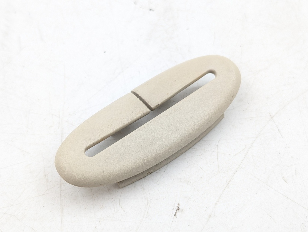 JAGUAR X100 XK8 COUPE IVORY NED SEAT BELT HEIGHT ADJUSTER FRONT SEAT BELT TRIM