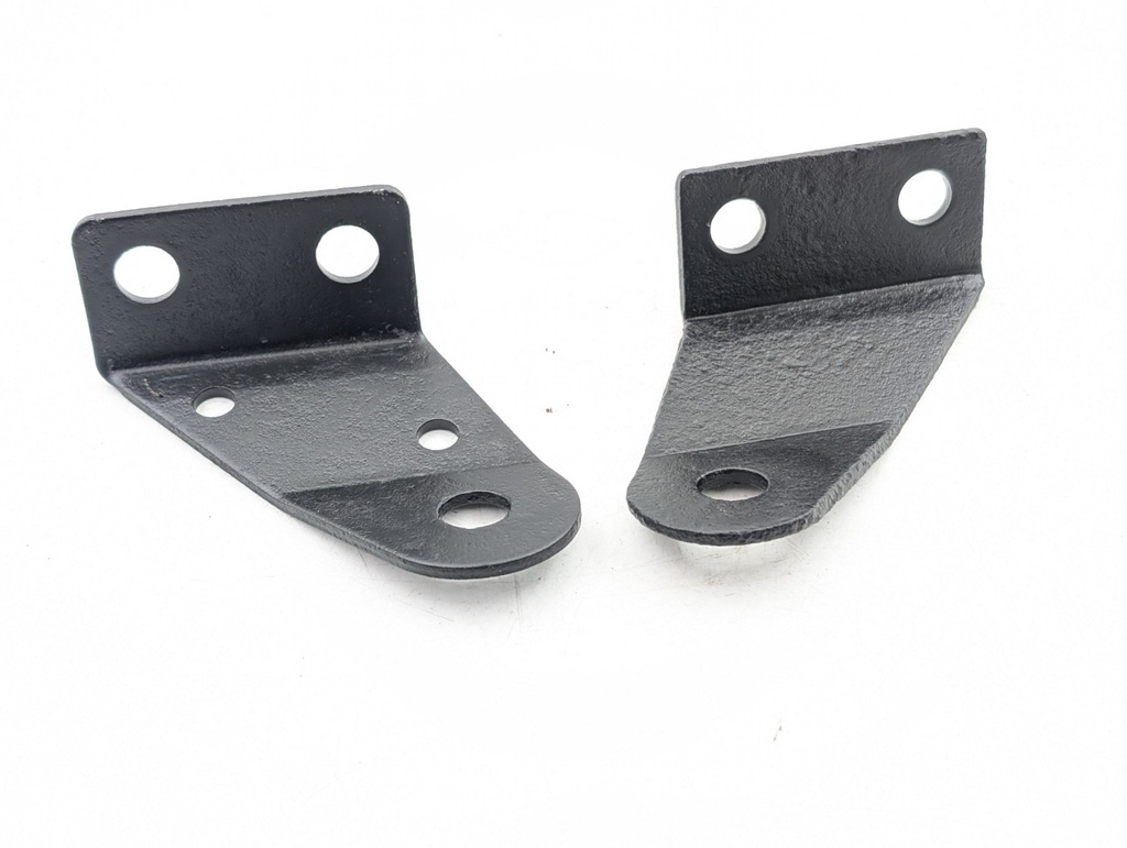 FRONT FOG LAMP BRACKETS JAGUAR XJS METAL BRACKET LEFT RIGHT PAIR BUMPER MOUNT