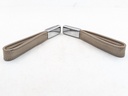 REAR GRAB HANDLES JAGUAR XJ40 XJ6 XJ12 DOESKIN INTERIOR HEADLINING