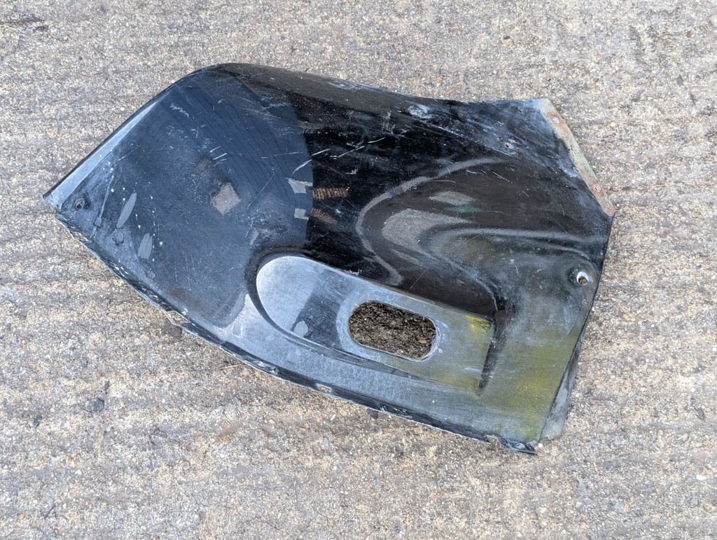 LOWER WING VALANCE JAGUAR XJS FRONT LH LEFT QUARTER UNDER PANEL REPAIR RTC1545