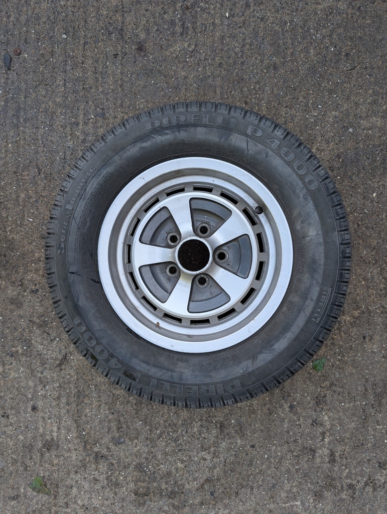 WHEELS JAGUAR EARLY XJS XJ SERIES 3 ALLOYS RIMS CAC391 15 INCH 1982