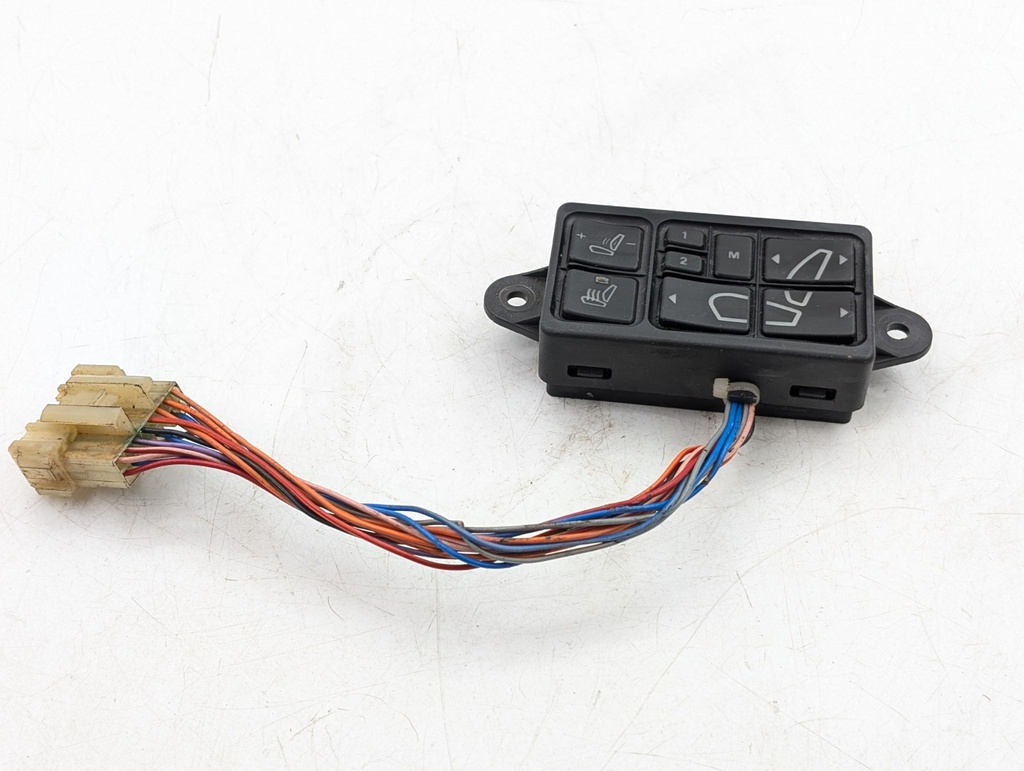 JAGUAR SEAT SWITCHES XJS RH RIGHT HAND WITH MEMORY AND HEATED SEATS DAC7664