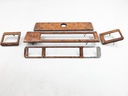 WOOD SET CAPPINGS XJS FACELIFT RHD FACIA DASH PANEL TRIM WALNUT VENEER INTERIOR