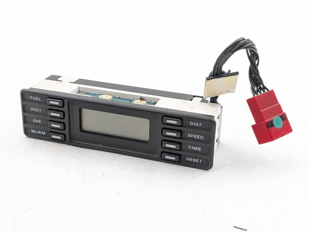 JAGUAR FACELIFT XJS TRIP COMPUTER DAC7361 DASH CENTRE CLOCK FUEL CONSUMPTION