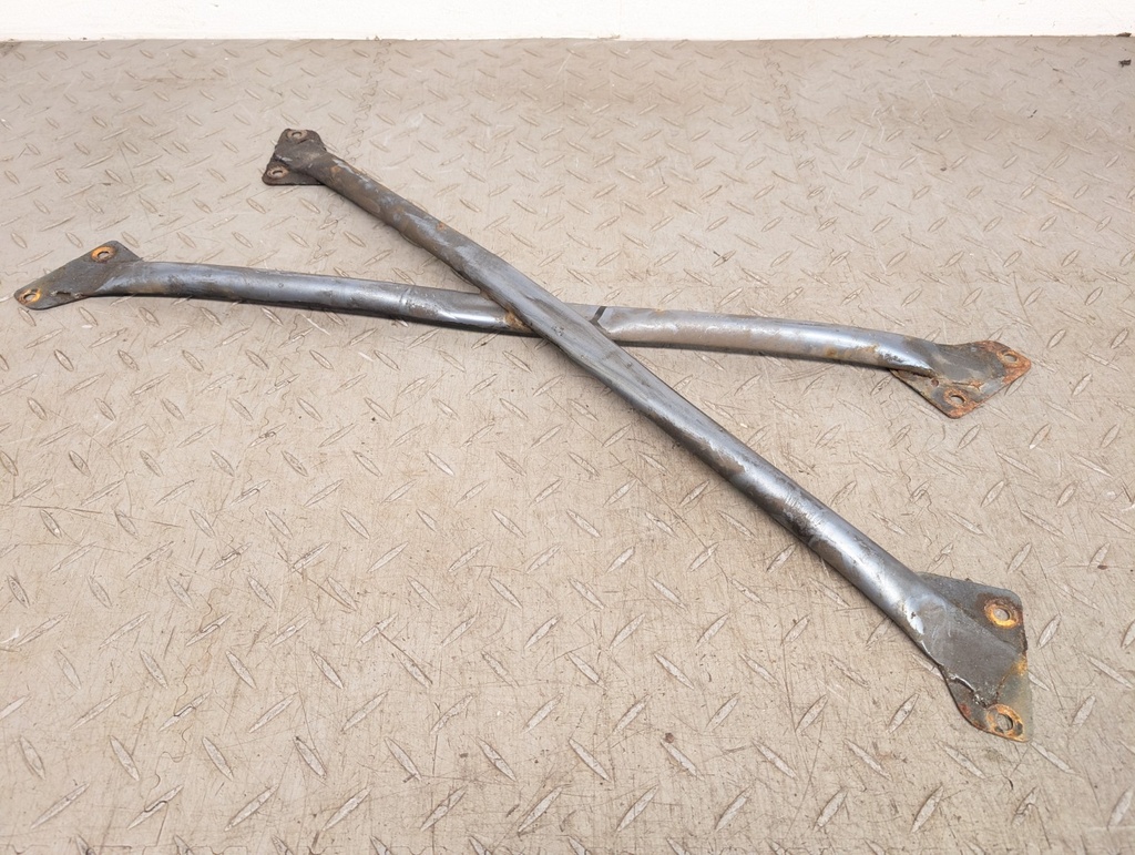 JAGUAR XJS CONVERTIBLE FRONT BRACE FRAME SUPPORT TOP METAL CROSS BRACE BJC1166