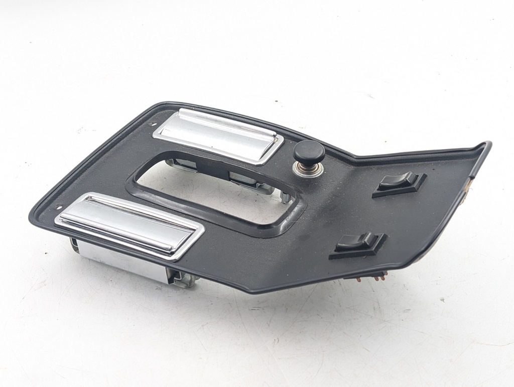 CENTRAL SKI SLOPE JAGUAR XJS PRE HE CONSOLE COVER BLACK VINYL TRIM ASHTRAYS