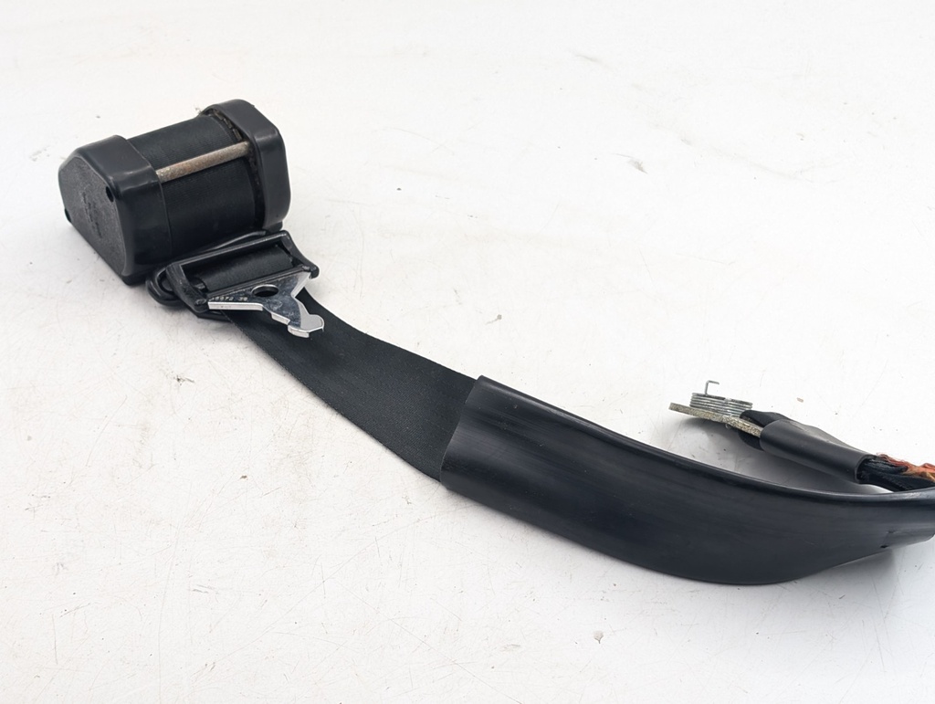 JAGUAR XJS PRE FACELIFT FRONT PASSENGER SEAT BELT BLACK DAC121100 ANCHOR BUCKLE