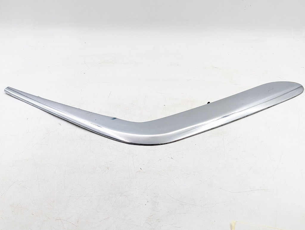 JAGUAR XJ8 X308 XJR FRONT RIGHT OFFSIDE CORNER BUMPER CHROME TRIM BLADE COVER