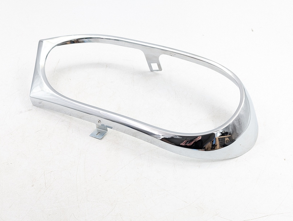 LH XJS HEADLAMP CHROME BEZEL NON-WASH