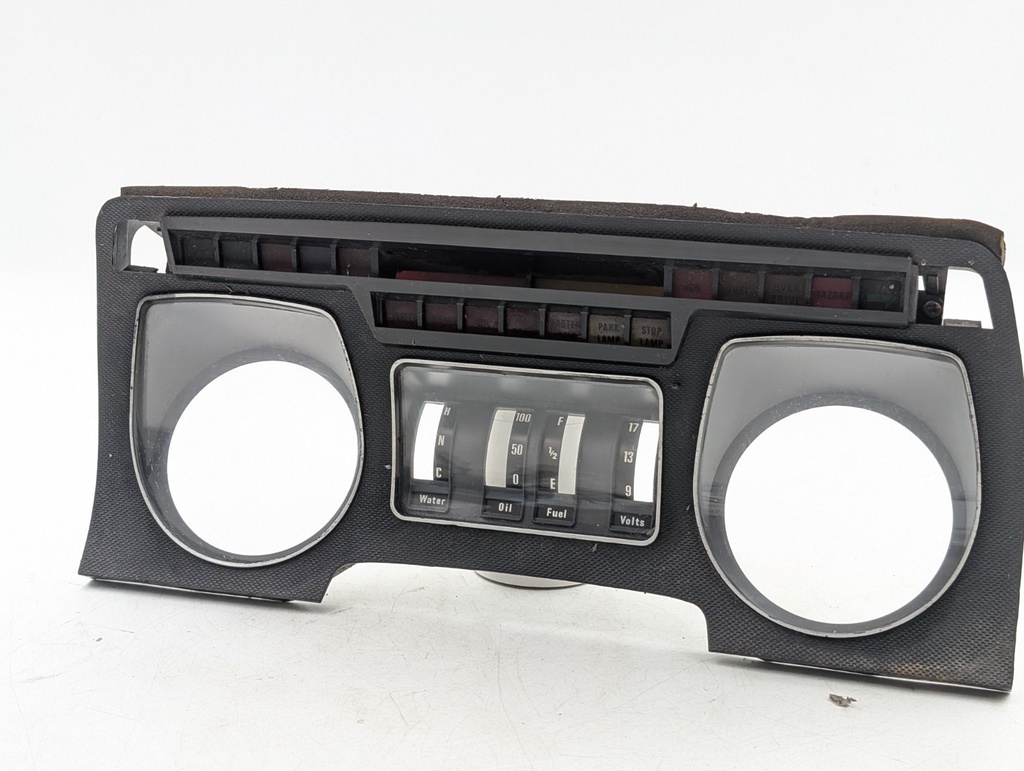 EARLY XJS CLOCKS SURROUND BEZEL DASH JAGUAR XJS HE LUCAS RTC1584