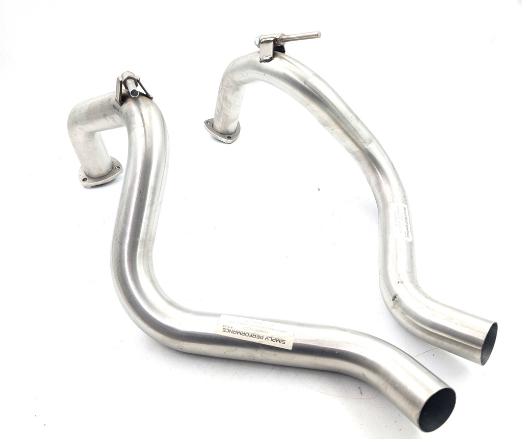 ASTON MARTIN DB7 I6 AIRBAG OVER AXLE EXHAUST PIPES