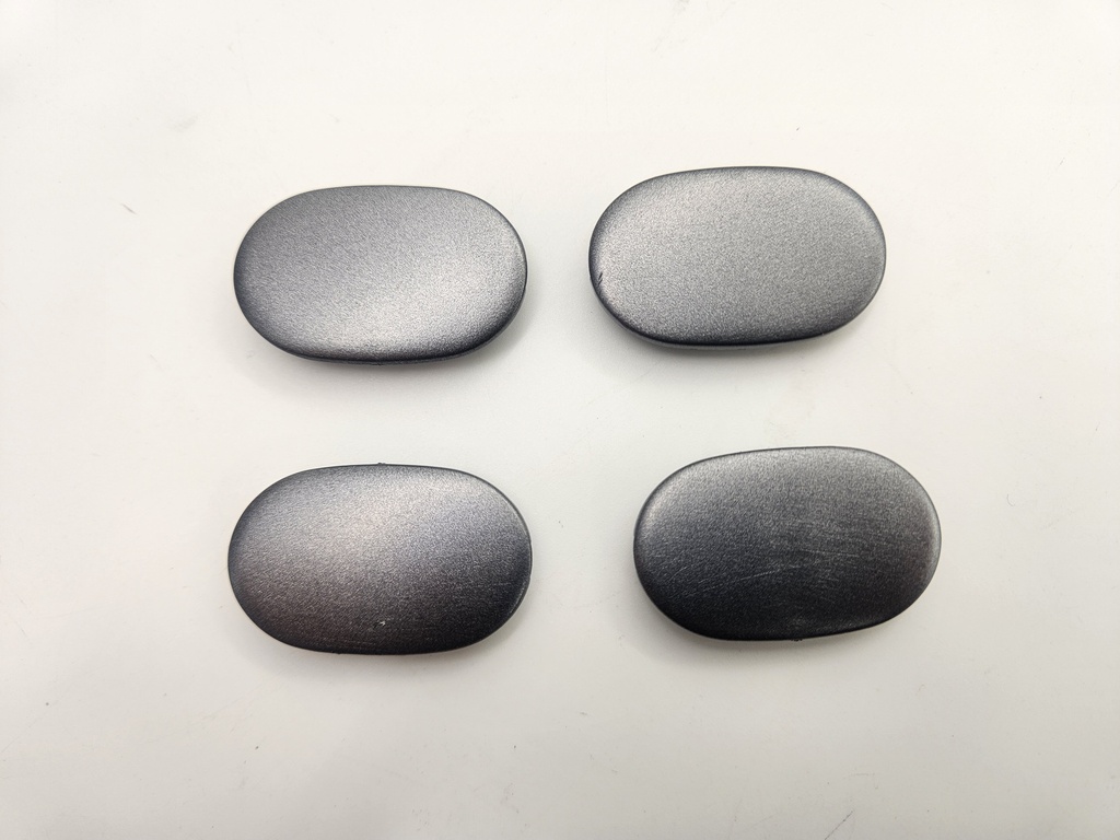 SET OF 4 XK8 XKR X100 1996-2006 SCUTTLE CLIP COVERS GREY