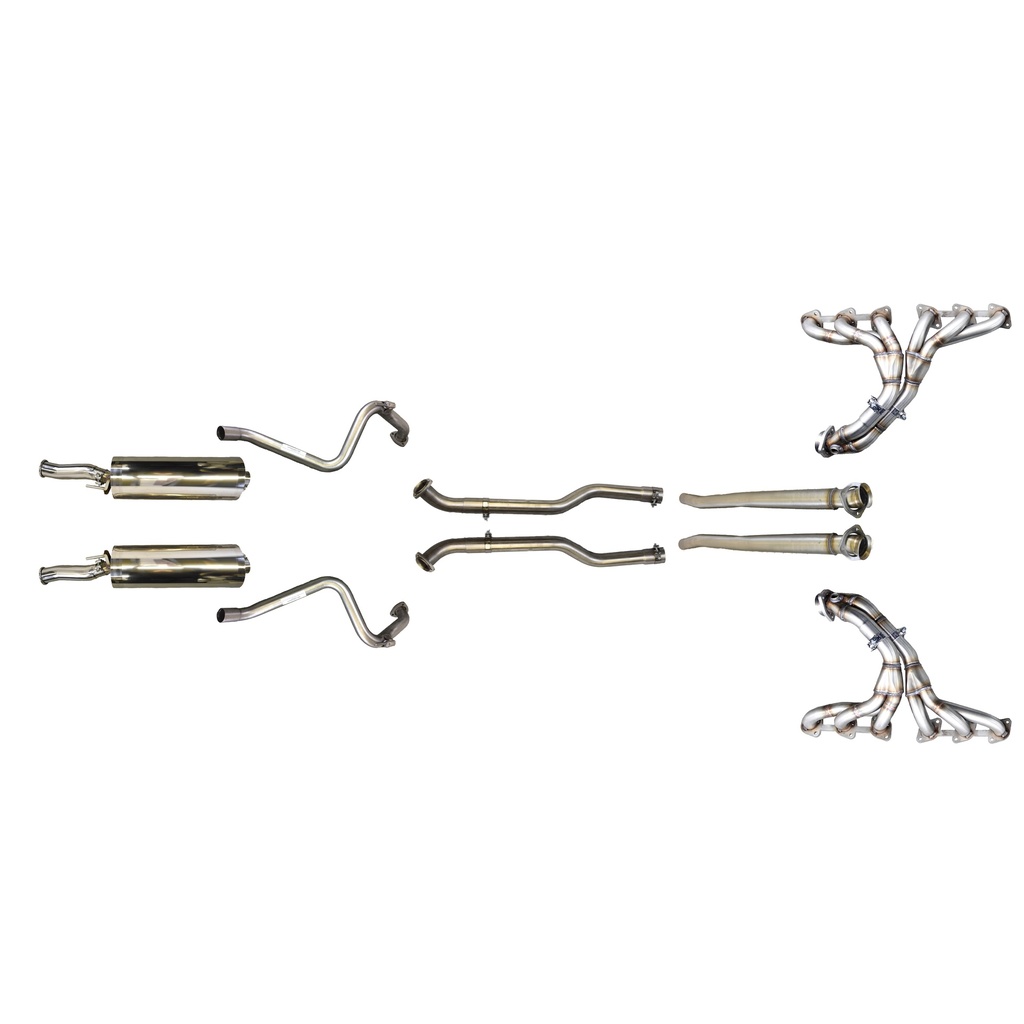 COMPLETE 304 STAINLESS STEEL V12 XJS EXHAUST SYSTEM UPTO (V) 188104