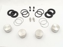 REAR INBOARD BRAKE CALIPER REBUILD KIT STAINLESS STEEL PISTONS