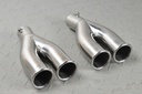 TWR XJRS EXHAUST BIG BORE TWIN TIPS