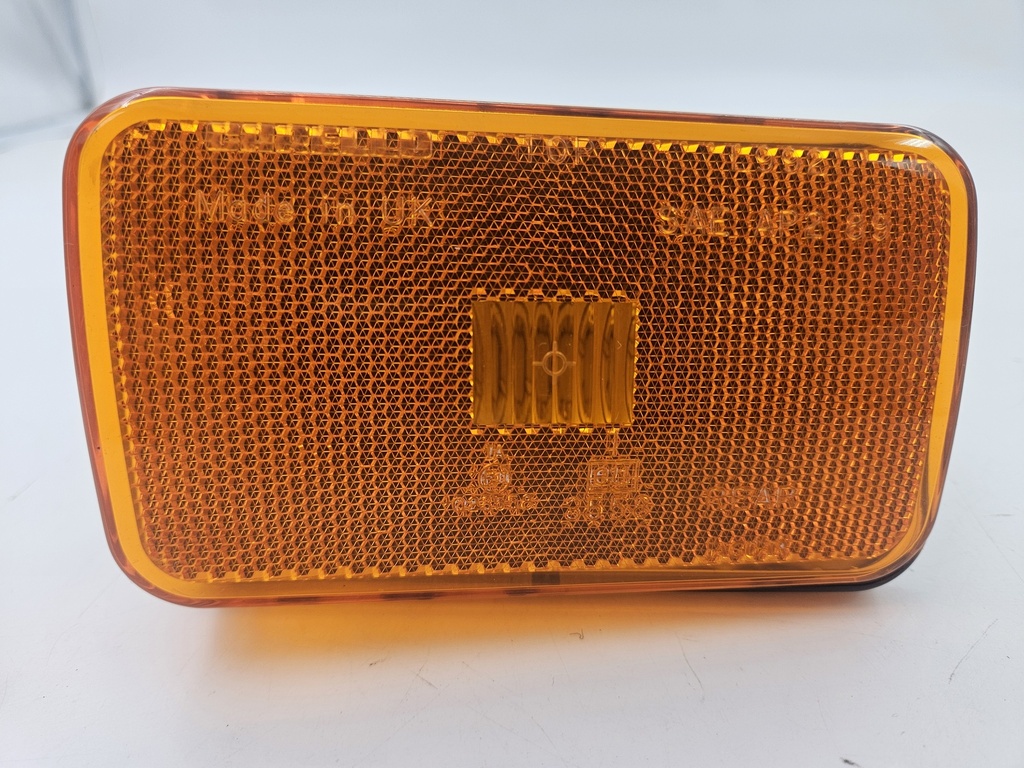 REAR LEFT STAGE 2 BUMPER REFLECTOR ORANGE