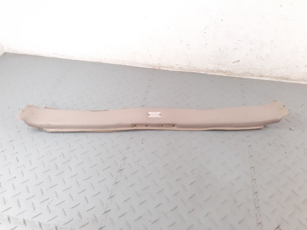 JAGUAR XJS CABRIOLET CENTER HOOD TOP RAIL HEADER LEATHER COVER DOESKIN TRIM