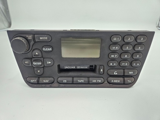 [LNF4100BA-9127 UP1] JAGUAR XJR XJ8 X308 98 - 2003 LATE RADIO PLAYER CASSETTE HEAD UNIT LNF4100BA