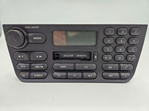[LNF4100BA-9140 UP1] JAGUAR XJR XJ8 X308 98 - 2003 LATE RADIO PLAYER CASSETTE HEAD UNIT LNC4100AA