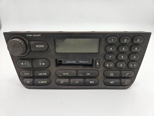 [LNF4100BA-9141 UP1] JAGUAR XJR XJ8 X308 98 - 2003 LATE RADIO PLAYER CASSETTE HEAD UNIT LNC4100AA
