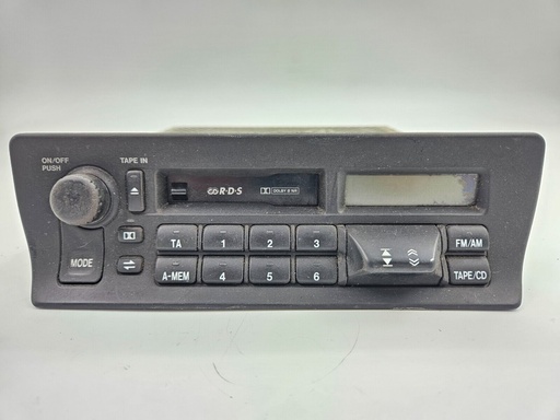 [-9149 UP1] JAGUAR XJ6 XJ12 XJR X300 1994- 1997 RADIO HEAD UNIT PLAYER CASSETTE CD MINISTERO