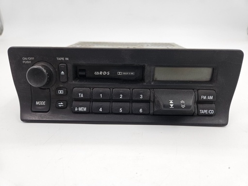 [-9151 UP1] JAGUAR XJ6 XJ12 XJR X300 1994- 1997 RADIO HEAD UNIT PLAYER CASSETTE CD MINISTERO