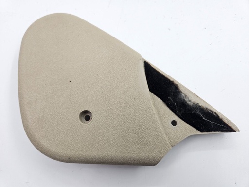 [GJA4733AA] JAGUAR XK8 INNER SEAT HINGE TRIM END CAPS COVERS LEFT PASSENGER SEAT OATMEAL AGD