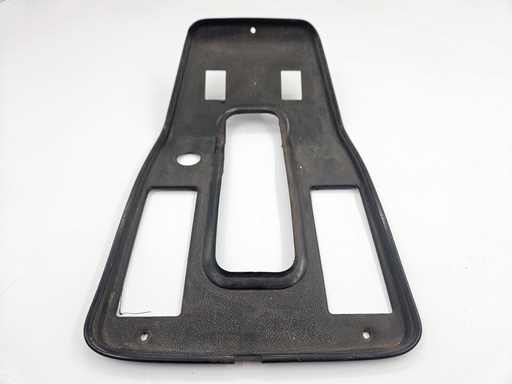 [-9191 K2] CENTRAL SKI SLOPE JAGUAR XJS PRE HE CONSOLE COVER BLACK VINYL TRIM ASHTRAYS