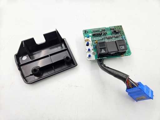 [JLM11354-JLM11354] LIGHTING LOGIC MODULE JAGUAR XJ40 HAZARD FOG BUTTONS SWITCH BOARD BLUE PLUG CASE
