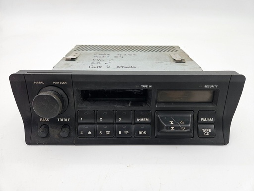 [DBC6437-9398 UP3] JAGUAR XJ6 XJ12 XJ40 RADIO HEAD UNIT PLAYER CASSETTE CD ENTERTAINMENT DBC6437