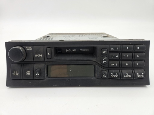 [LJA4100AA-9444 UP7] JAGUAR X100 XK8 RADIO HEAD UNIT PLAYER CASSETTE TAPE CD ENTERTAINMENT LJA4100AA