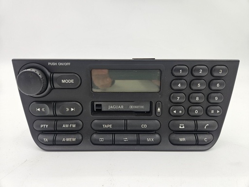 [LNF4100BA-9447 UP7] JAGUAR XJR XJ8 X308 98 - 2003 LATE RADIO PLAYER CASSETTE HEAD UNIT LNC4100AA