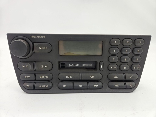 [LNF4100BA-9445 UP7] JAGUAR XJR XJ8 X308 98 - 2003 LATE RADIO PLAYER CASSETTE HEAD UNIT LNC4100AA