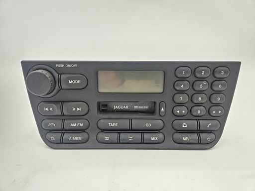[LNC4100AA-9460 UP1] JAGUAR XJR XJ8 X308 98 - 2003 LATE RADIO PLAYER CASSETTE HEAD UNIT LNC4100AA